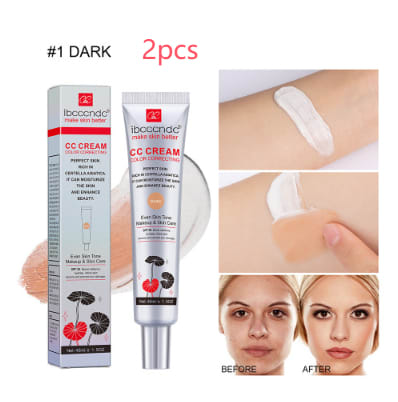 Moisturizing Correcting CC Cream Waterproof Anti-sweat Makeup Before Concealer Lasting Women Makeup Protect Skin Erborian Make view 12