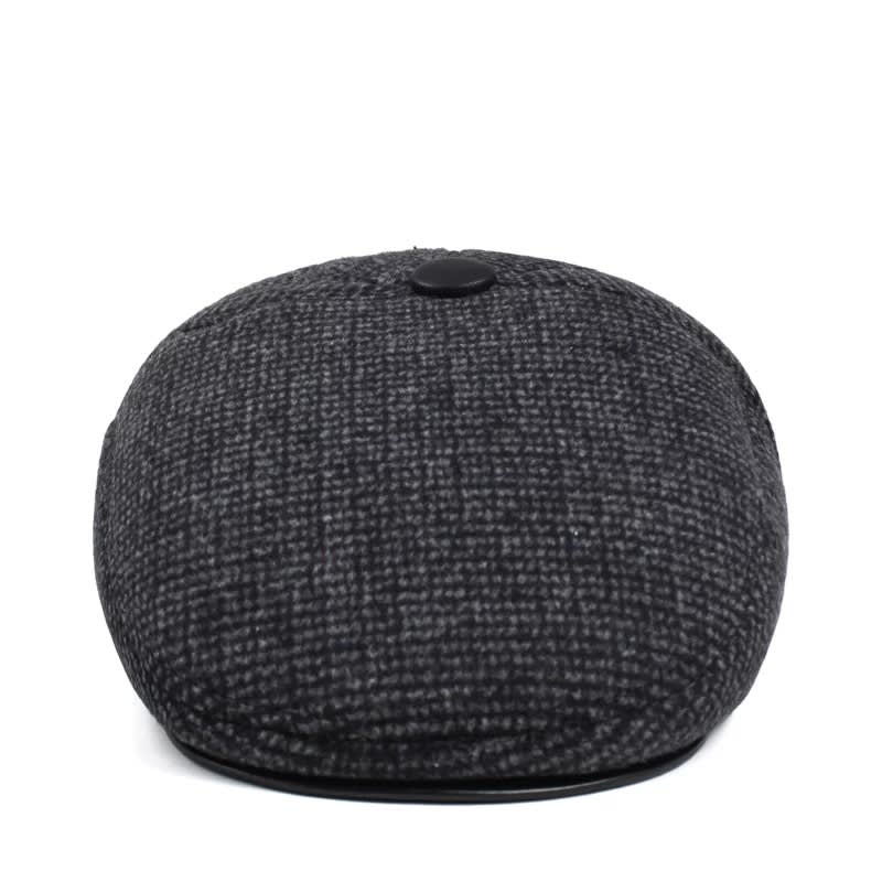 Men's Fashion Casual Winter Warm Peaked Cap view 10