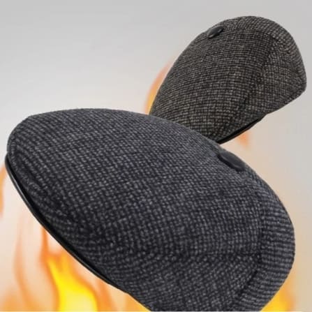Men's Fashion Casual Winter Warm Peaked Cap view 8