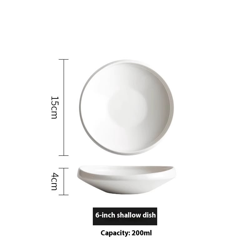 Irregular Plate Household Special-shaped Salad Dish view 5