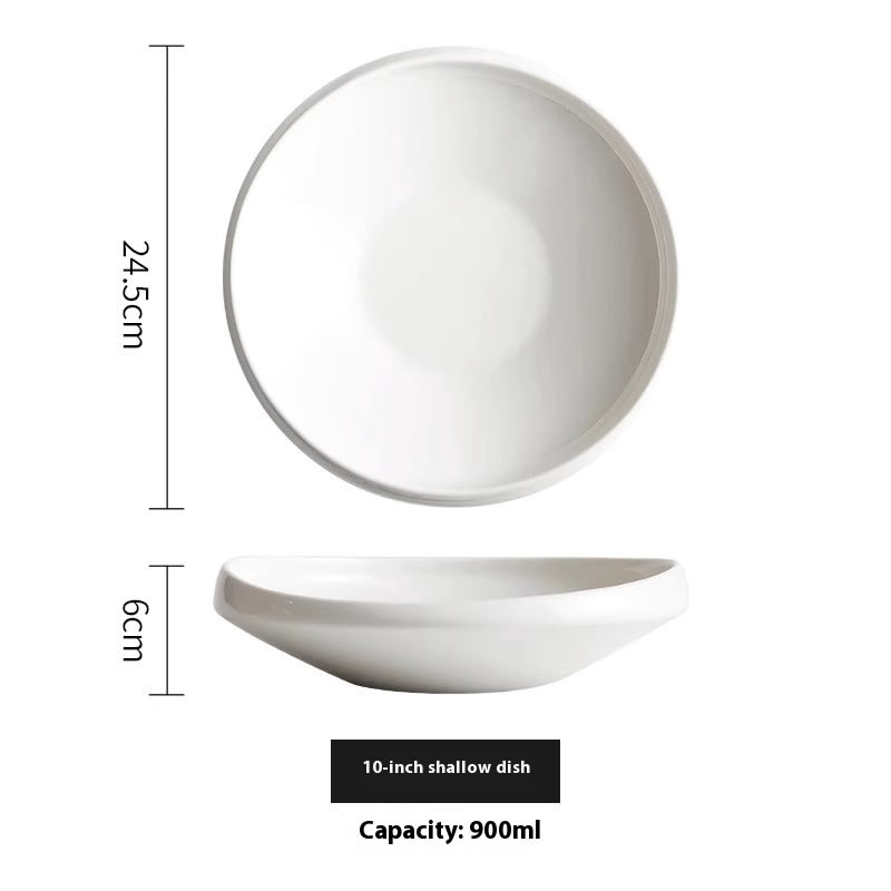 Irregular Plate Household Special-shaped Salad Dish view 4