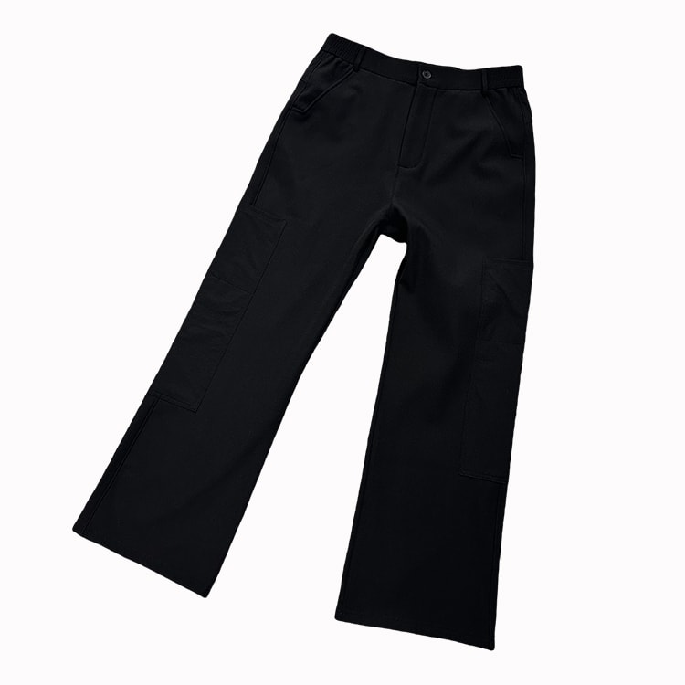 American Vibe Straight Side Zipper Three-proof Outdoor Keep Warm Soft Pants view 4