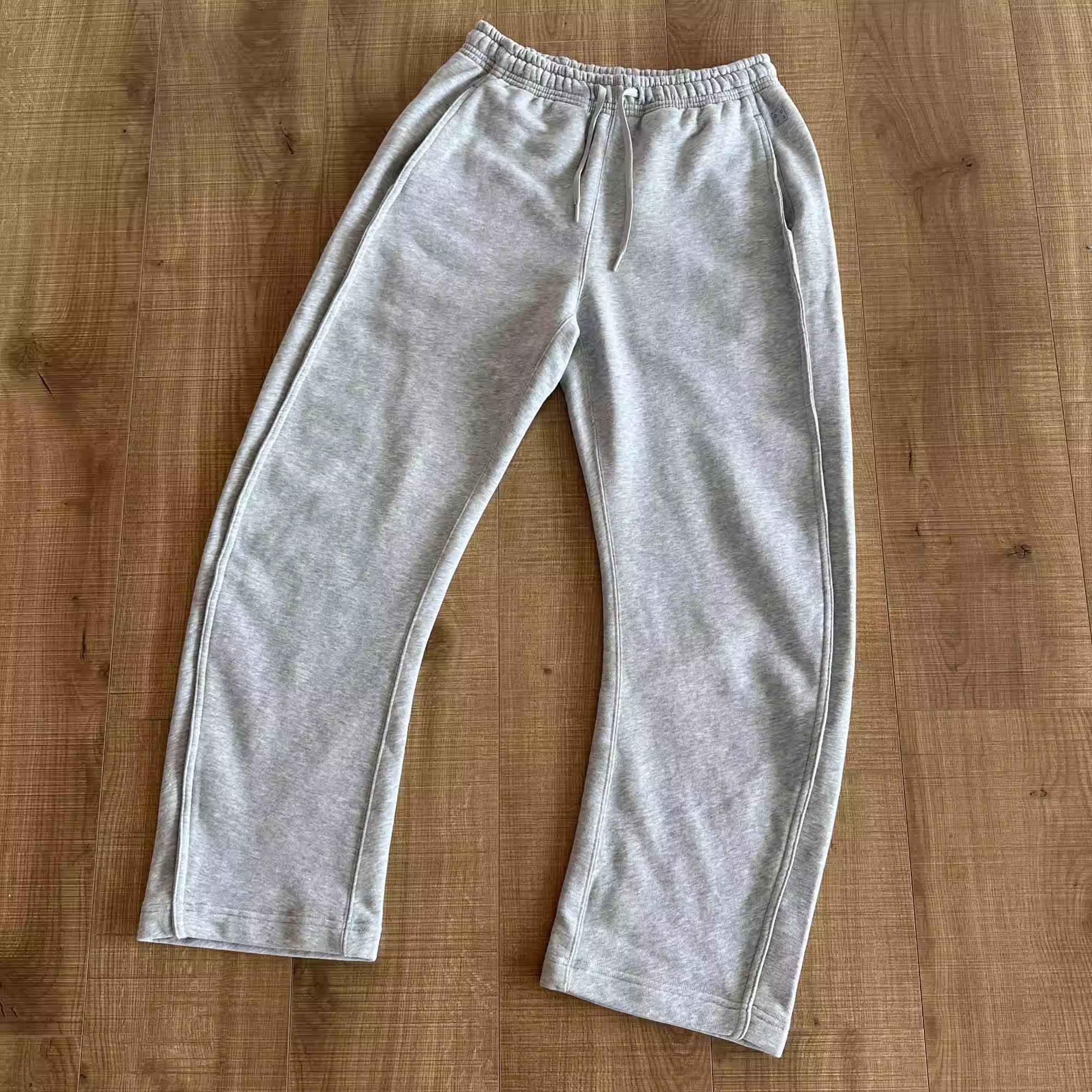 High-grade Profile Simple Solid Color Track Sweatpants view 5