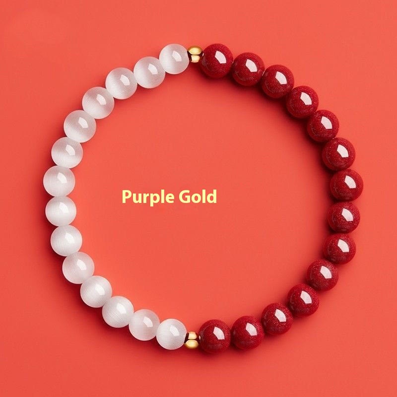 Women's Imitation Cinnabar Bracelet Opal Valentine's Day Gift view 5