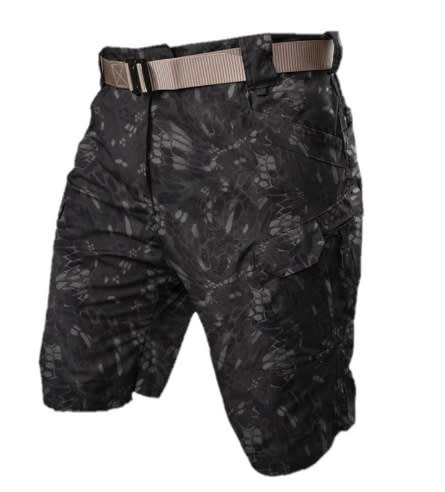 City Tactical Casual Shorts Workwear Plaid Fabric Waterproof view 7