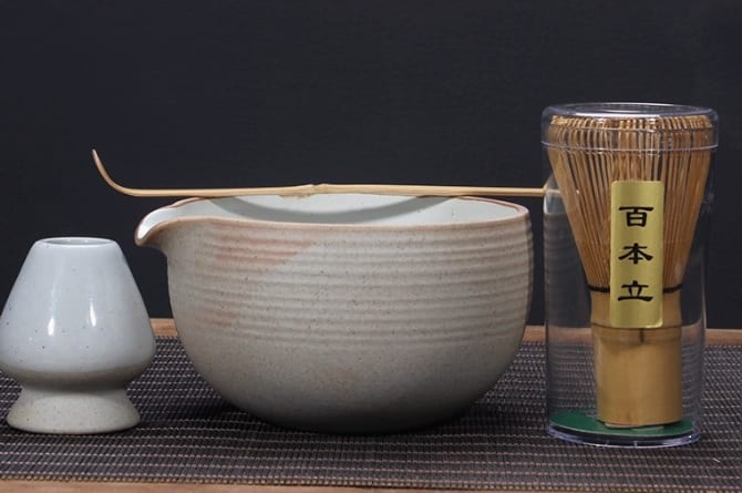 Japanese Tea Set For Matcha Suit view 2