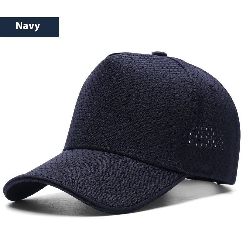 Full Mesh Breathable High Crown Baseball Cap view 5