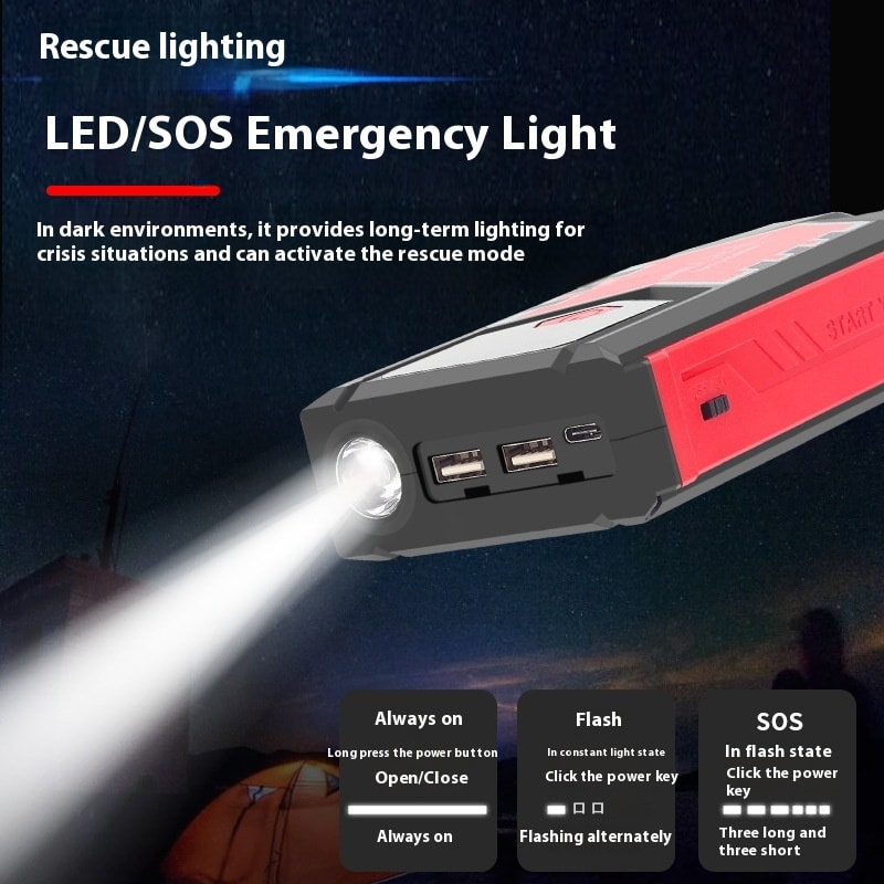 Automobile Emergency Start Power Source Large Capacity view 4