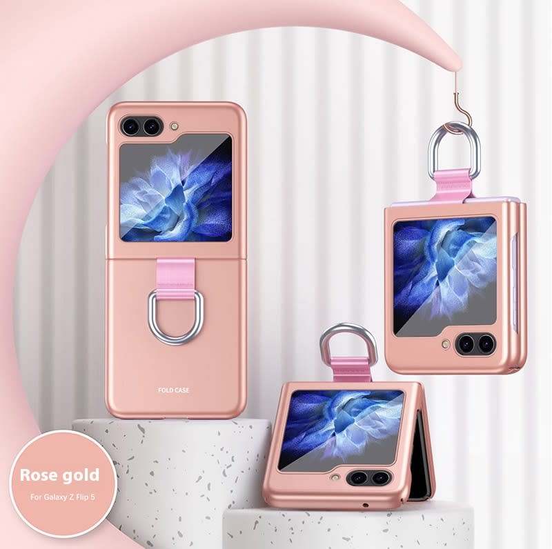 Folding Frosted Ring Integrated Protective Sleeve view 2