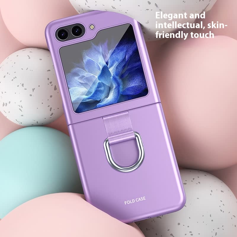 Folding Frosted Ring Integrated Protective Sleeve view 4