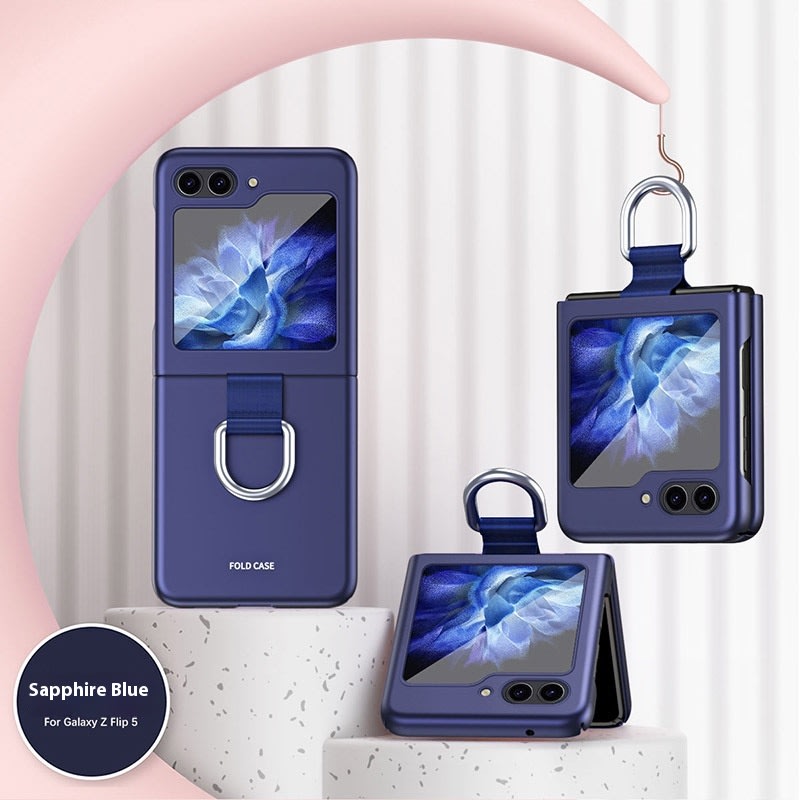 Folding Frosted Ring Integrated Protective Sleeve