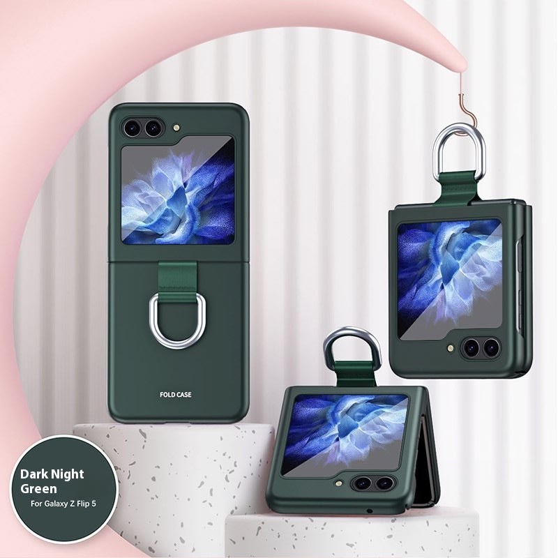 Folding Frosted Ring Integrated Protective Sleeve view 3