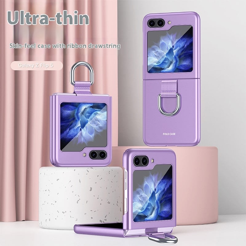 Folding Frosted Ring Integrated Protective Sleeve view 6