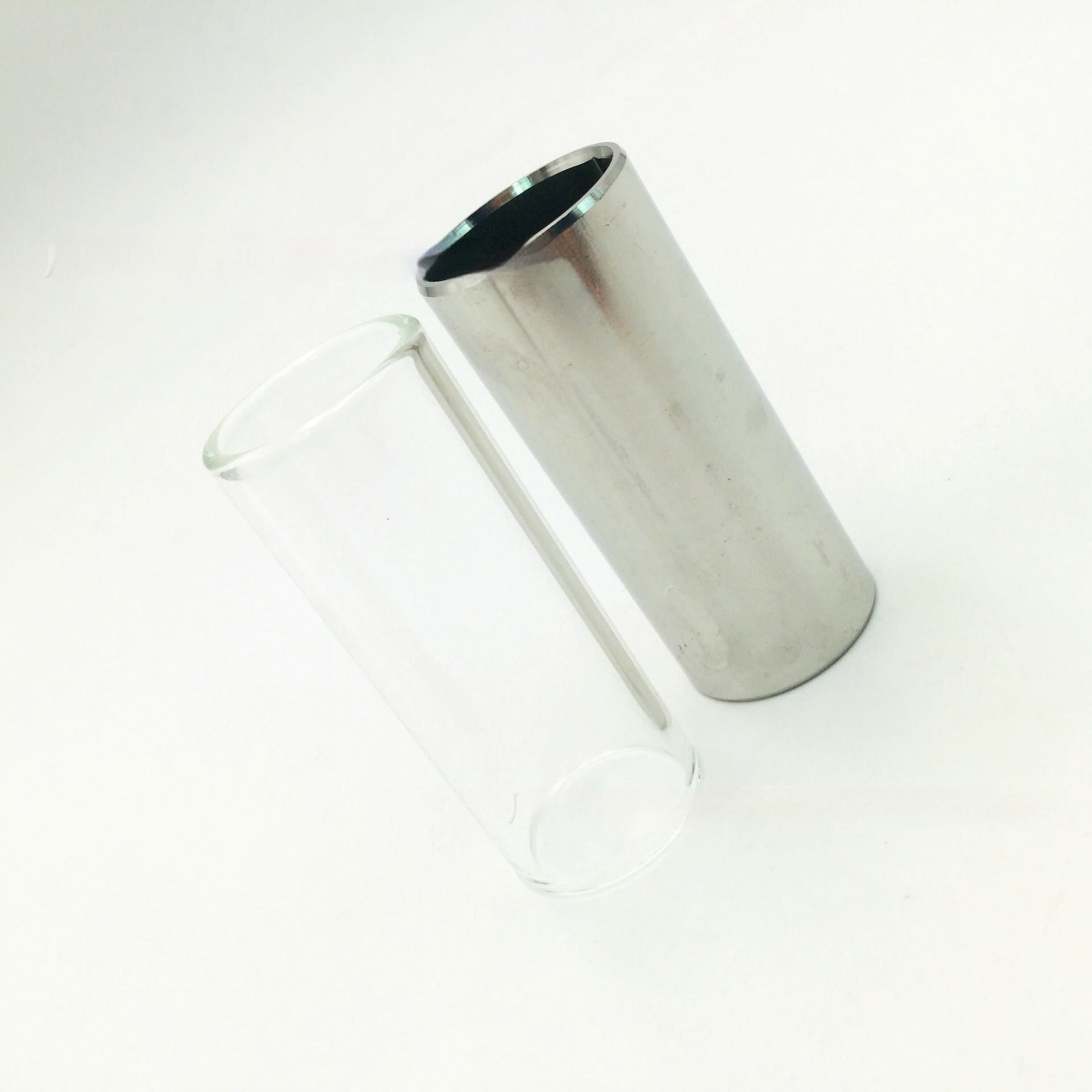 Electric Wooden Guitar Slide Tube Stainless Steel Glass view 5