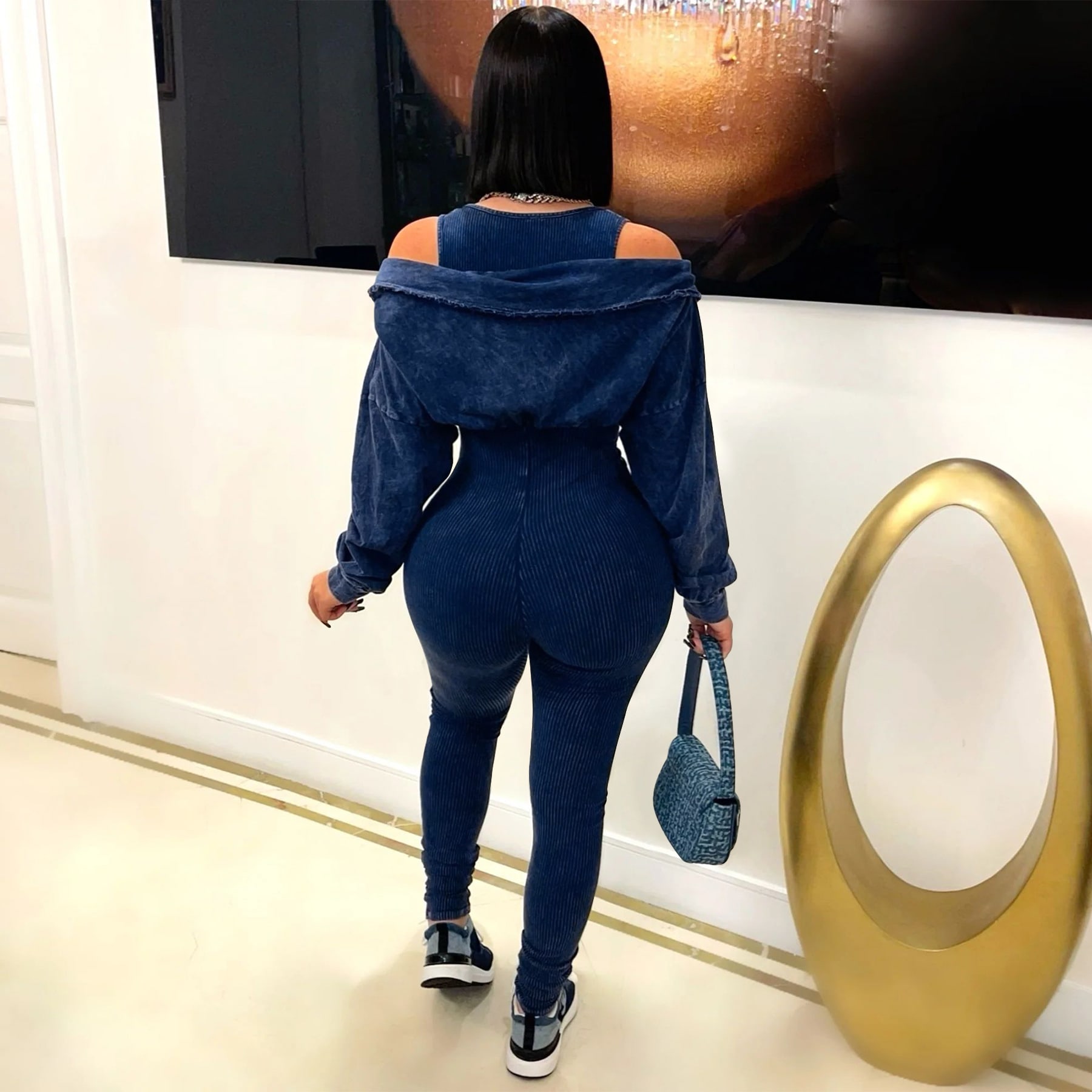 European And American Fashion Women's Wear Jumpsuit view 6