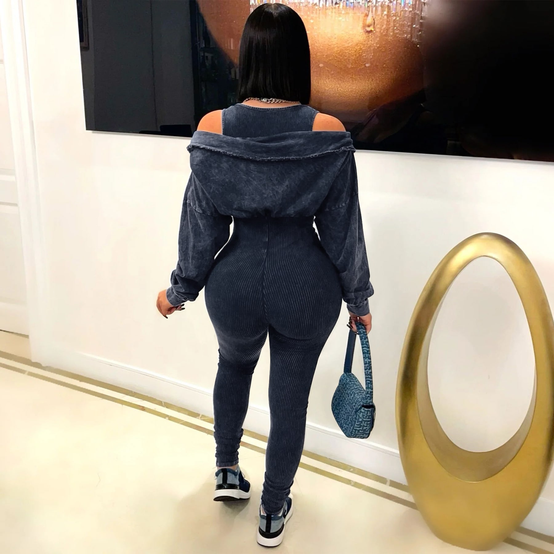 European And American Fashion Women's Wear Jumpsuit view 5