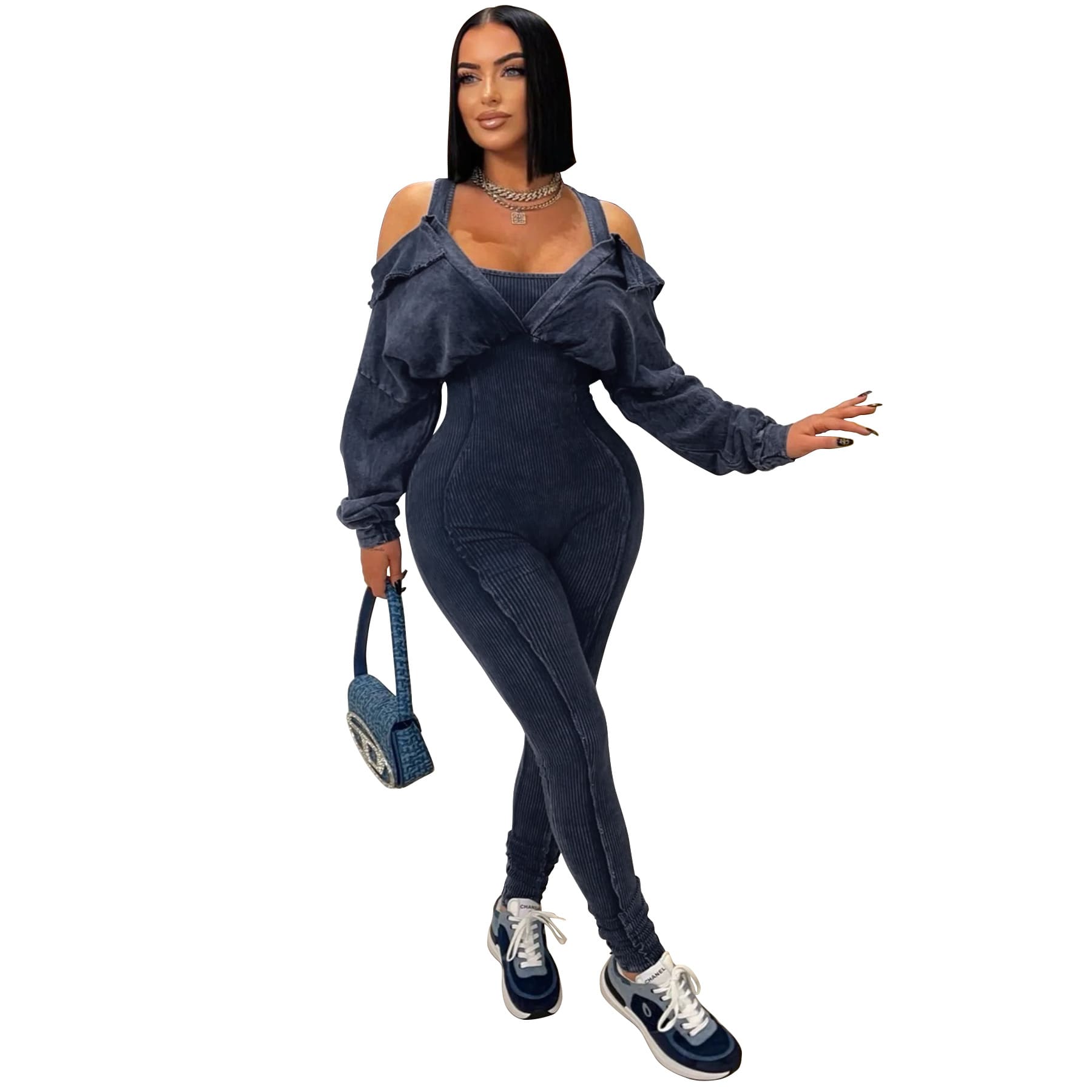 European And American Fashion Women's Wear Jumpsuit view 7