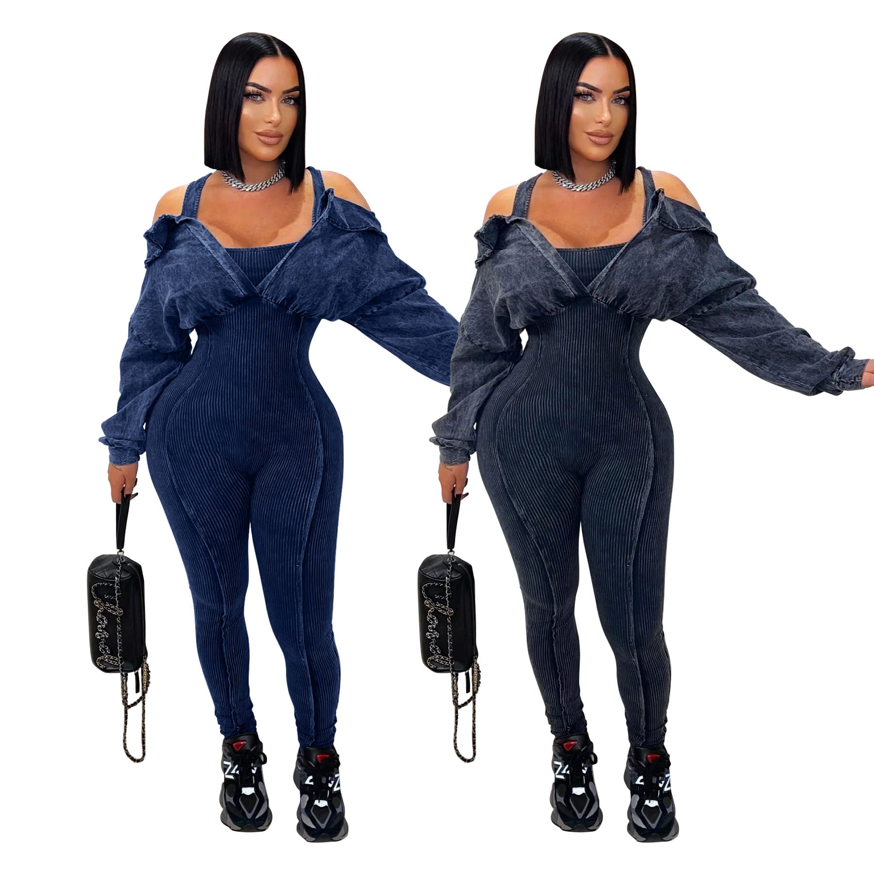 European And American Fashion Women's Wear Jumpsuit view 3