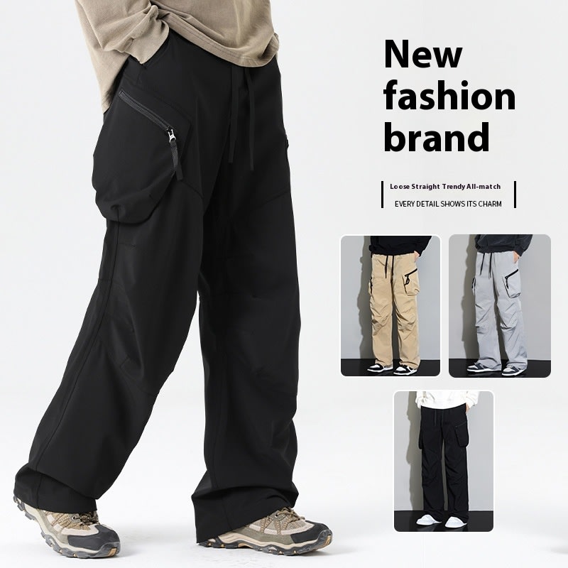 Loose Tappered Tactical Pants Couple's Sport Climbing Casual Trousers view 6