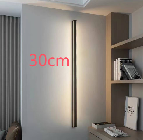 Atmosphere Lamp In The Corner Of The Background Wall Of The Bedroom And Living Room view 7