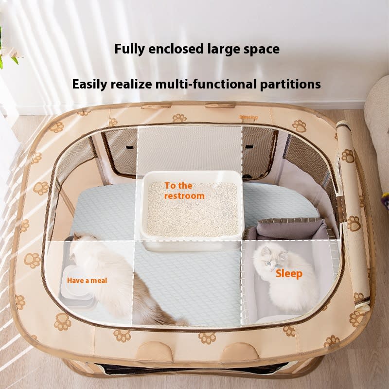 Animal-shaped Delivery Room Foldable Cat Nest Tent view 2
