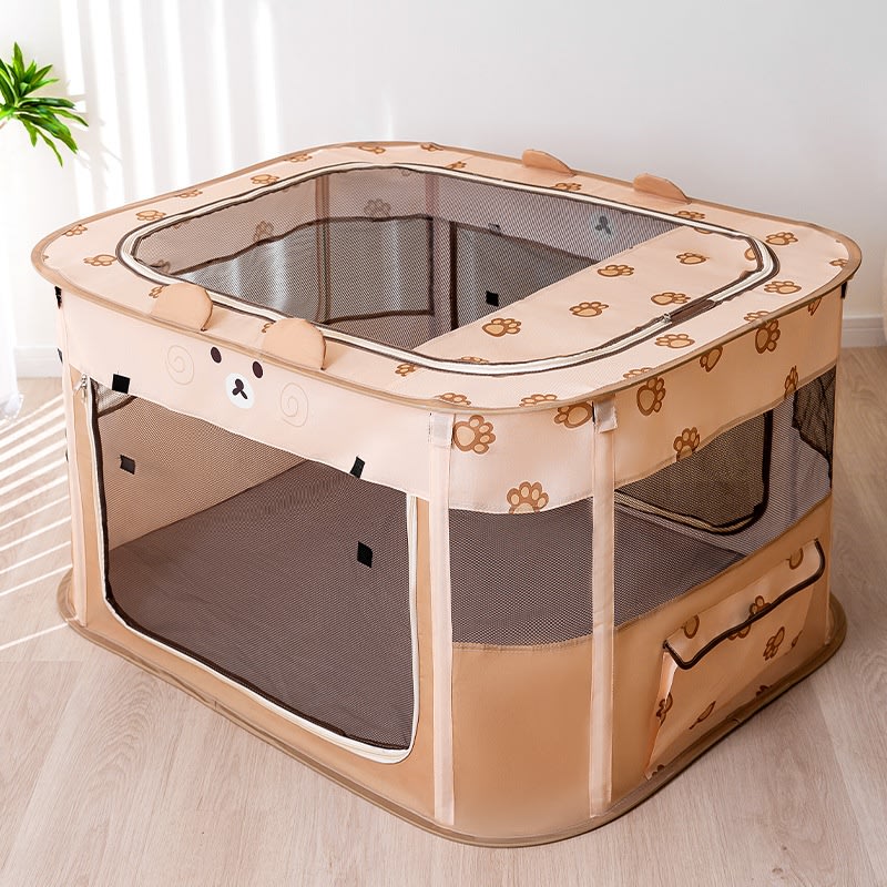 Animal-shaped Delivery Room Foldable Cat Nest Tent view 3