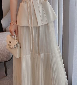 Hong Kong Style Classic Style Suit Skirt Two-piece Suit All-matching view 3
