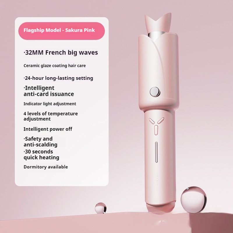 Wireless Hair Curler Home Portable Lazy view 2