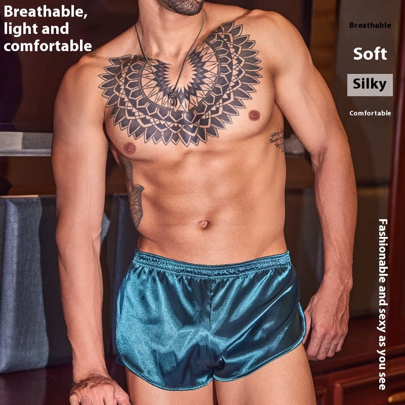 Men's Underwear Nude Feel Skin-friendly Not Tight Sexy Boxers Lightweight Breathable Smooth view 7