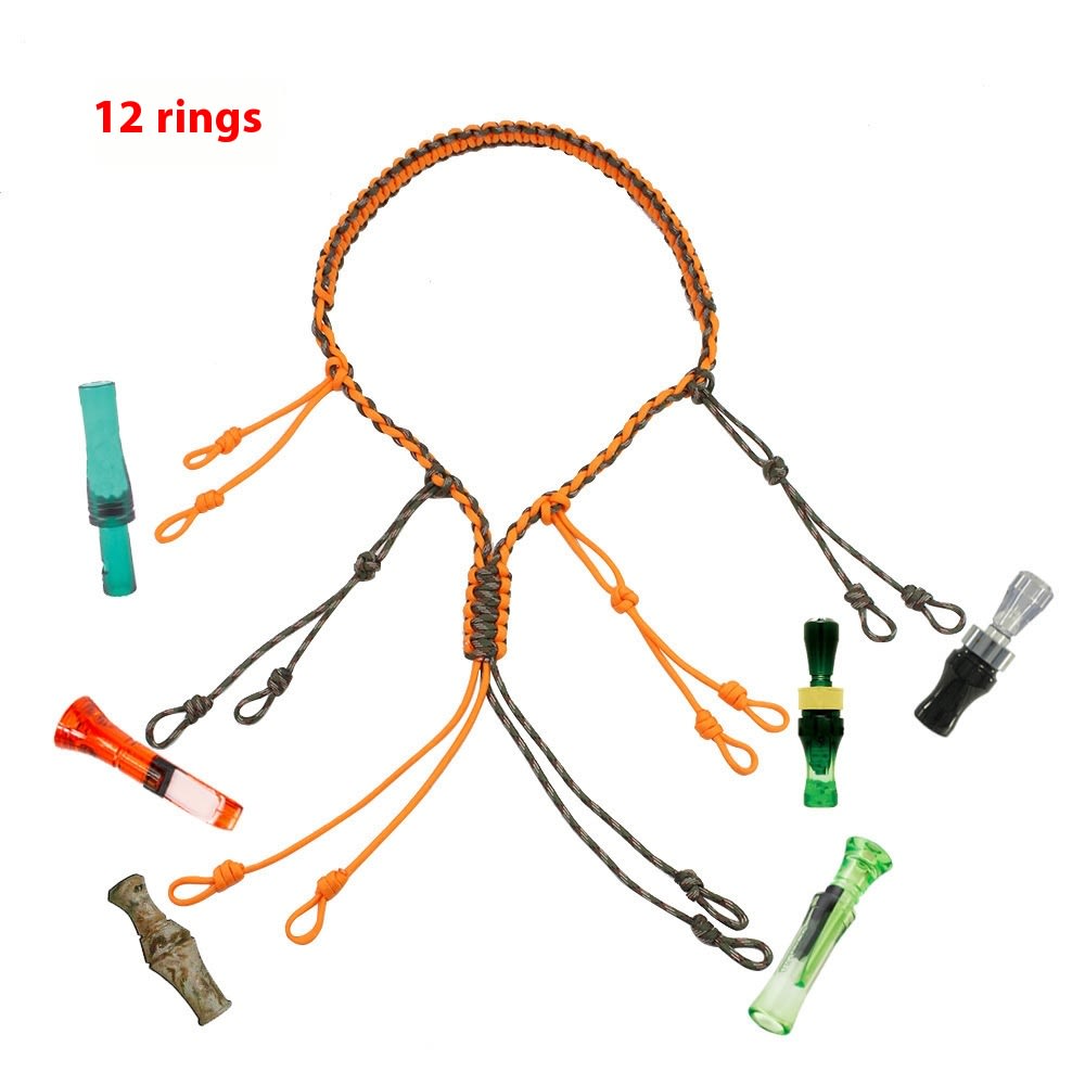 Outdoor Tactics Equipment Parachute Cord Collar Whistle Lanyard view 12