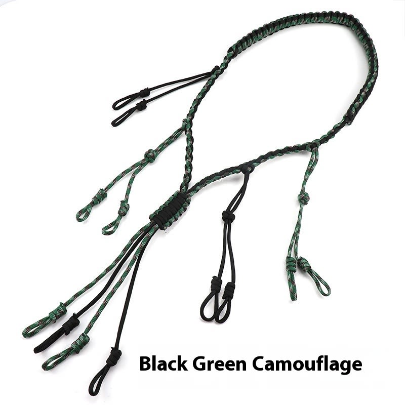 Outdoor Tactics Equipment Parachute Cord Collar Whistle Lanyard view 2