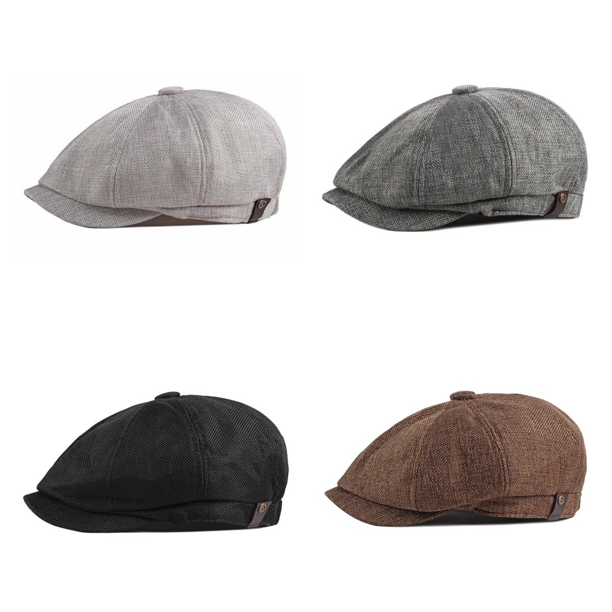 Thin, Breathable, Linen Cap view 2