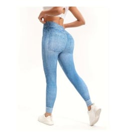 Retro Printed High Waist Tight Leggings Comfortable Stretch Sports Yoga Pants view 5
