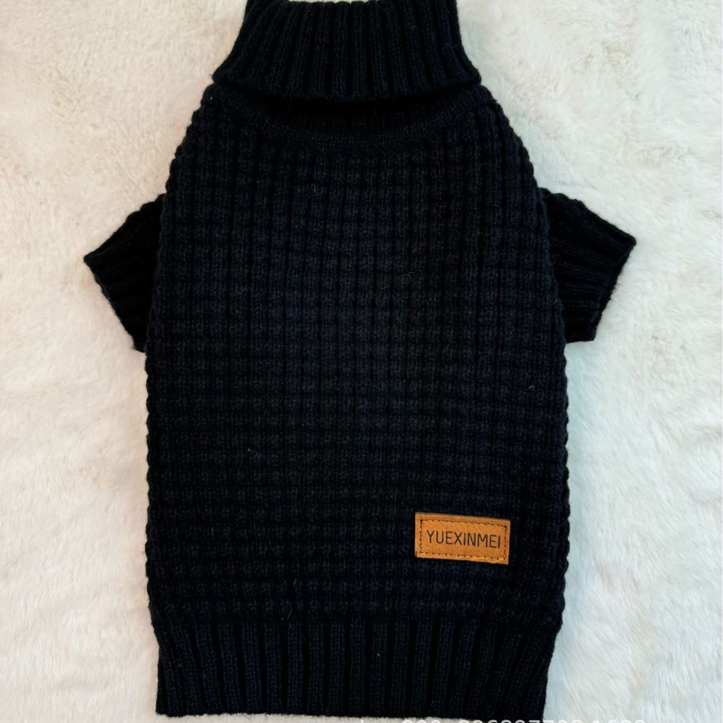 Pet Turtleneck Knitting Sweater Cat Dog Clothes view 2