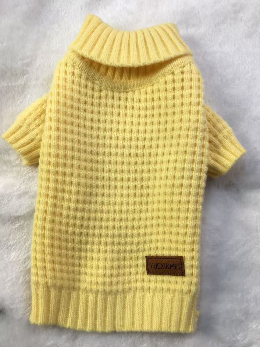 Pet Turtleneck Knitting Sweater Cat Dog Clothes view 3