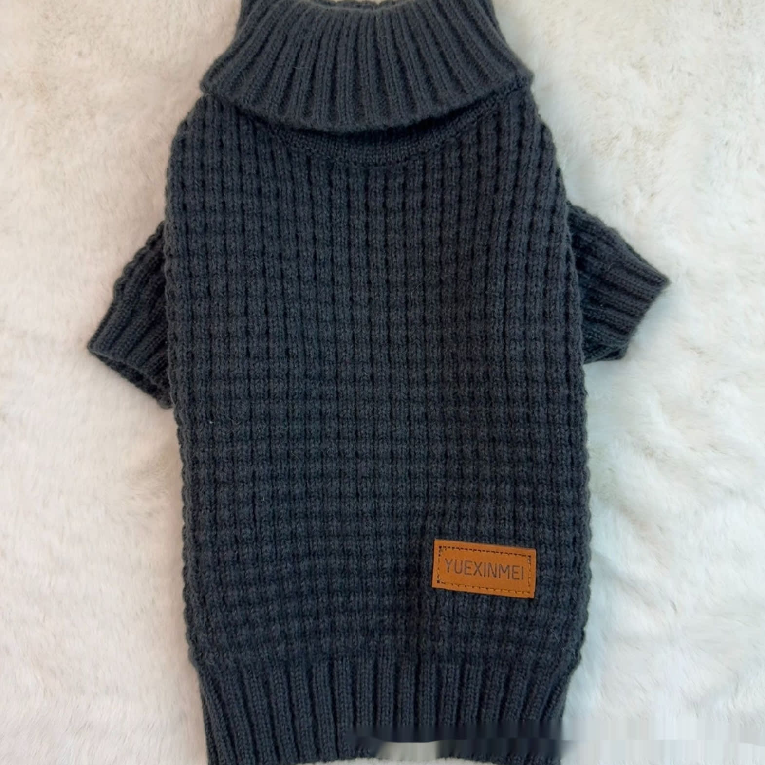 Pet Turtleneck Knitting Sweater Cat Dog Clothes view 4