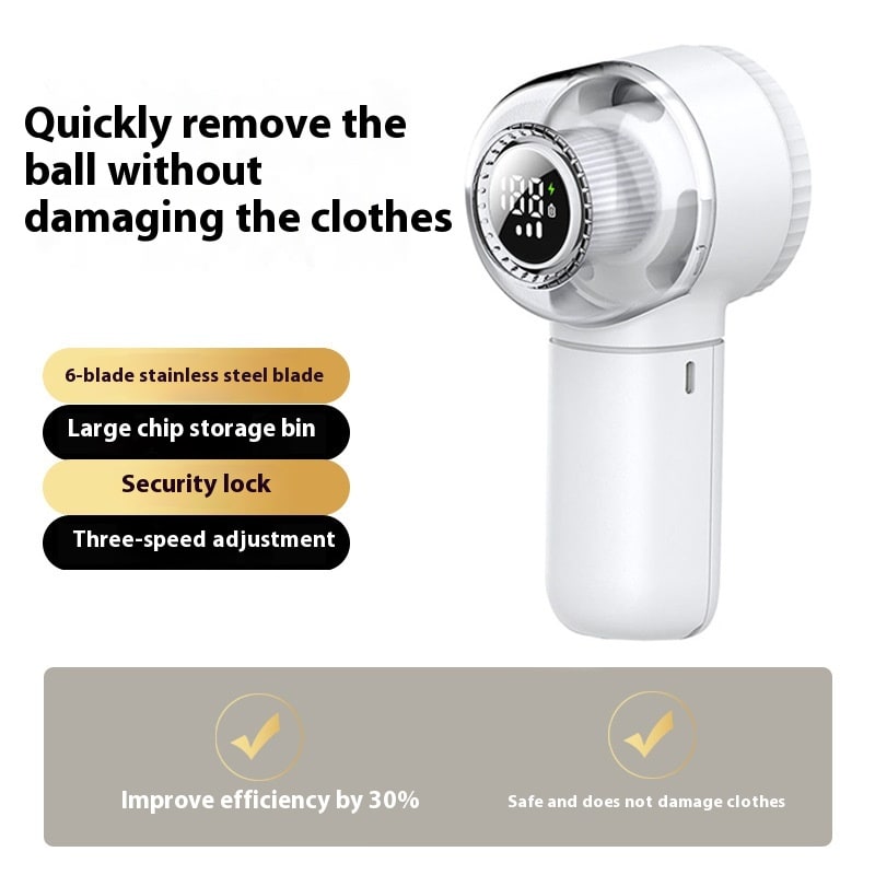 Fur Ball Trimmer Clothing Digital Display Household Clothes Hair Ball Trimmer view 5