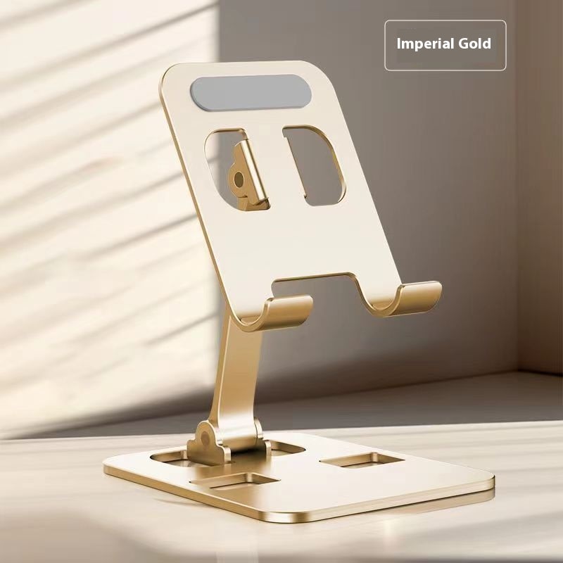 Desktop Folding Multi-angle Adjustment Full Alloy Phone Holder view 2