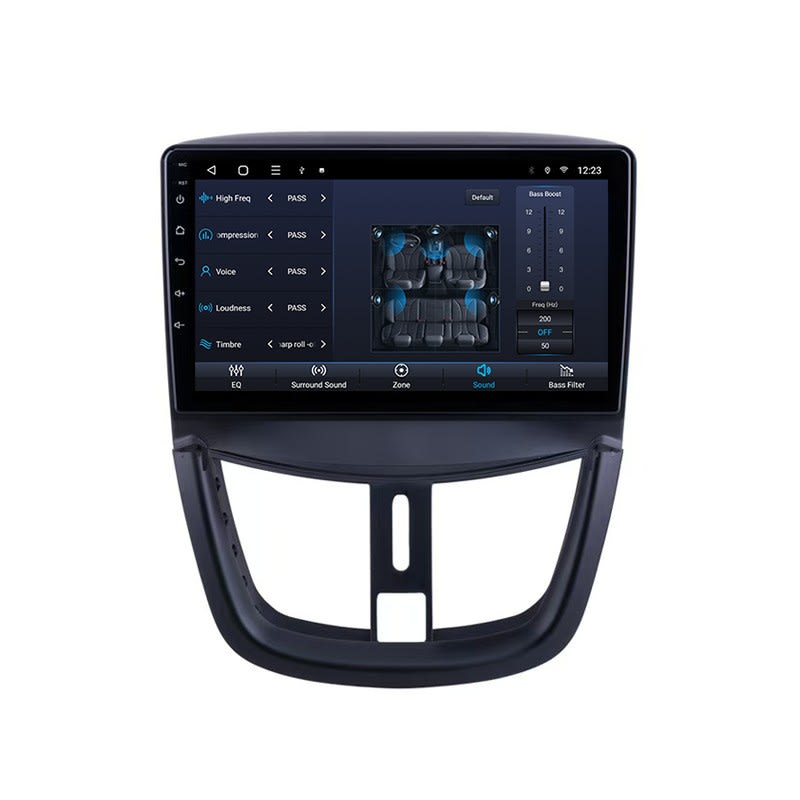 Suitable For Peugeot 207 Android Large Screen view 5