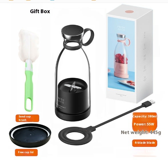 350ML Electric Juicer Blender Mixer USB Rechargeable Machine Household Portable Blender Maker Cup Kitchen Tool Kit view 8