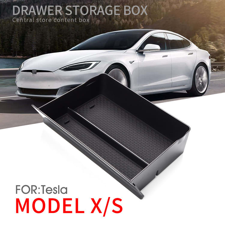 Car Central Storage Grid Drawer Box view 4