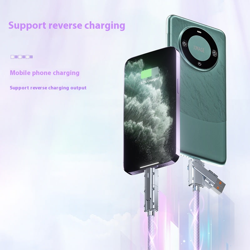Zinc Alloy 48 Cloth Braided Data Cable Fast Charge view 6