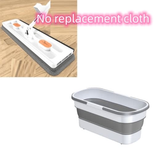 New Style Large Flat Mop 360 Rotating Mop Suitable Various Types Flooring Strong Water Absorption For Home Cleaning Floors view 20