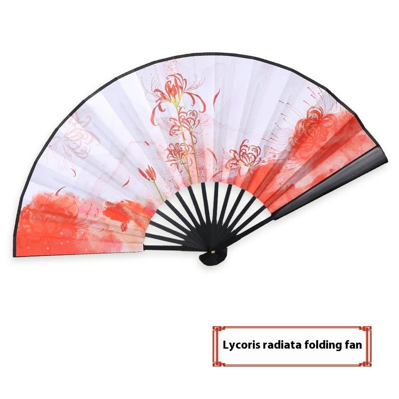 Antique Series Han Chinese Clothes Match Folding Fan view 2