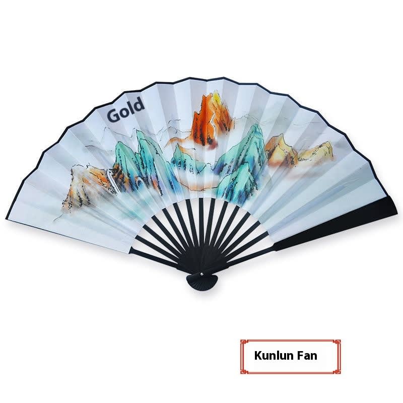 Antique Series Han Chinese Clothes Match Folding Fan view 5