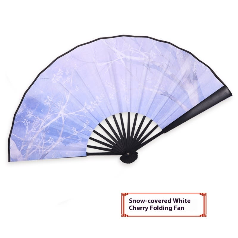 Antique Series Han Chinese Clothes Match Folding Fan view 6