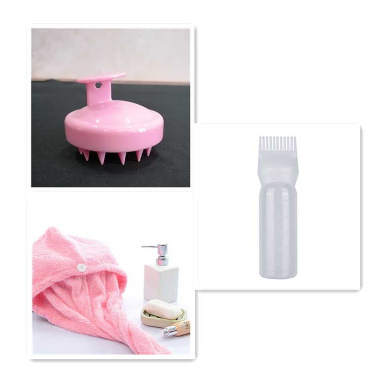 Silicone Shampoo Brush Massage Scalp Hair Brush view 51
