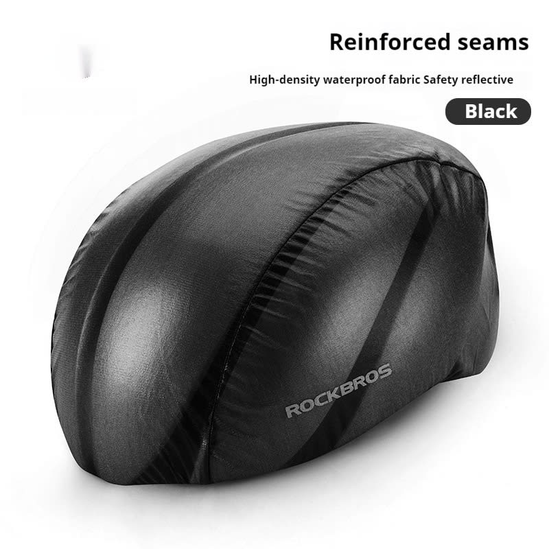 Bicycle Rainproof Dust Cover Mountain Highway Riding Hat Helmet view 4