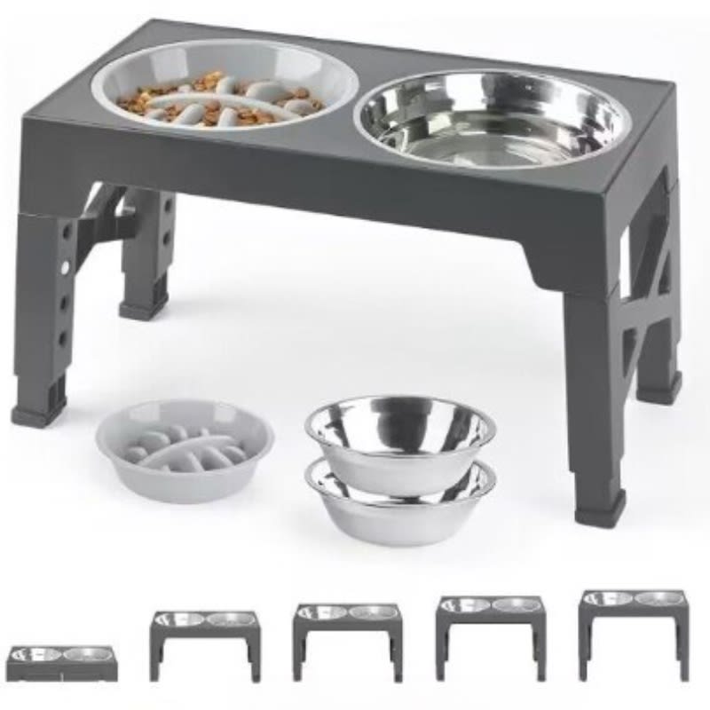 Pet Lifting Feeding Bowl Neck Protection Anti-tumble Medium Large Dog Dedicated view 6