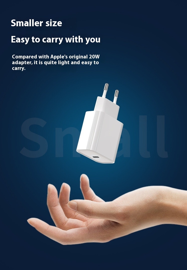 GRS GS Certification 20W European Standard Fast Charge Charging Plug view 5